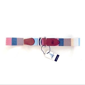 Jonnie-O Men’s Striped Woven Belt - New w/ Tags